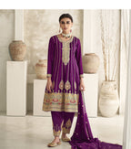 Punjabi Suit Multi Embroidered Style