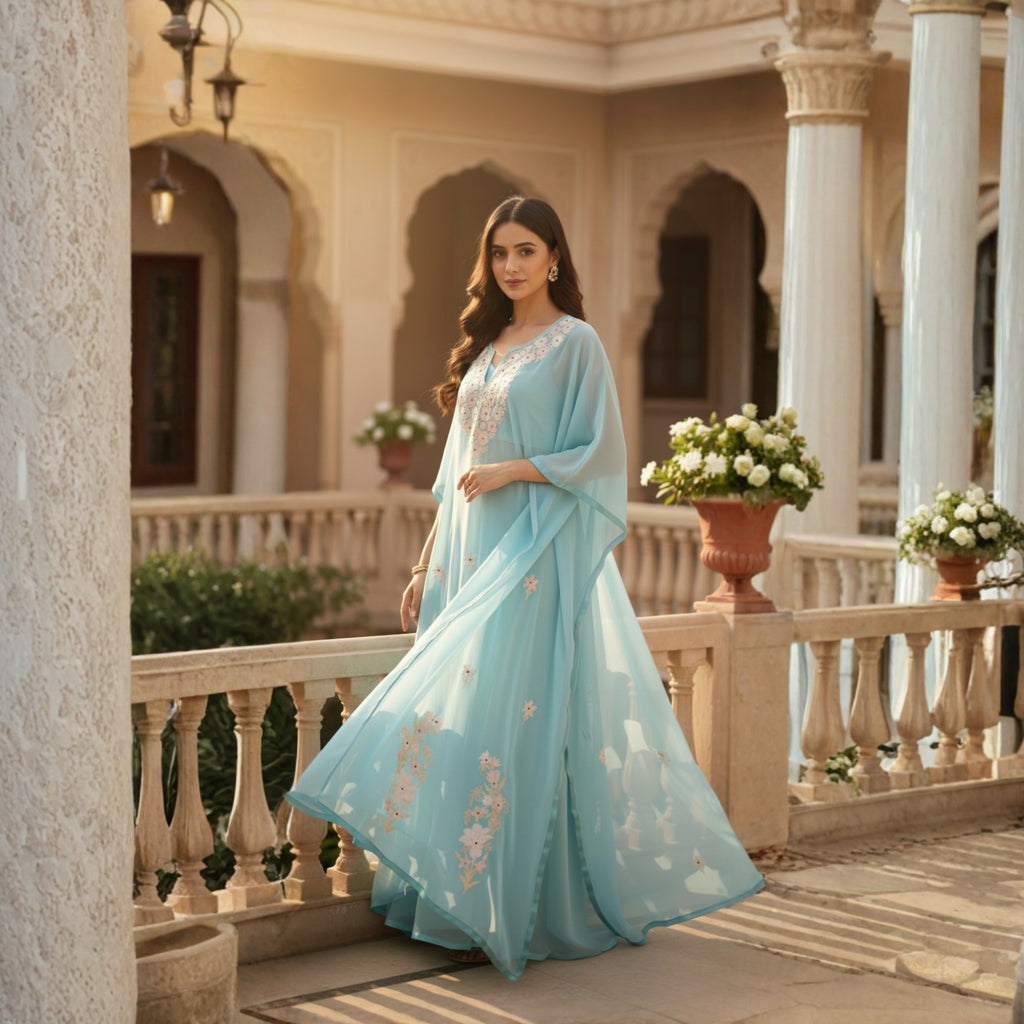 Raqs-e-Noor Kaftan Collection