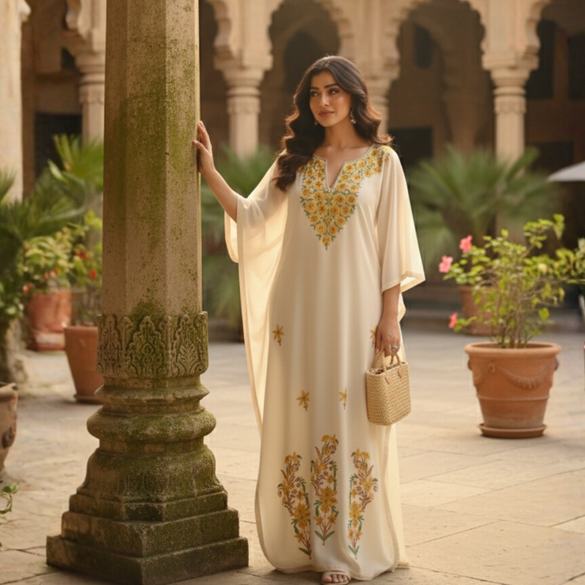 Raqs-e-Noor Kaftan Collection