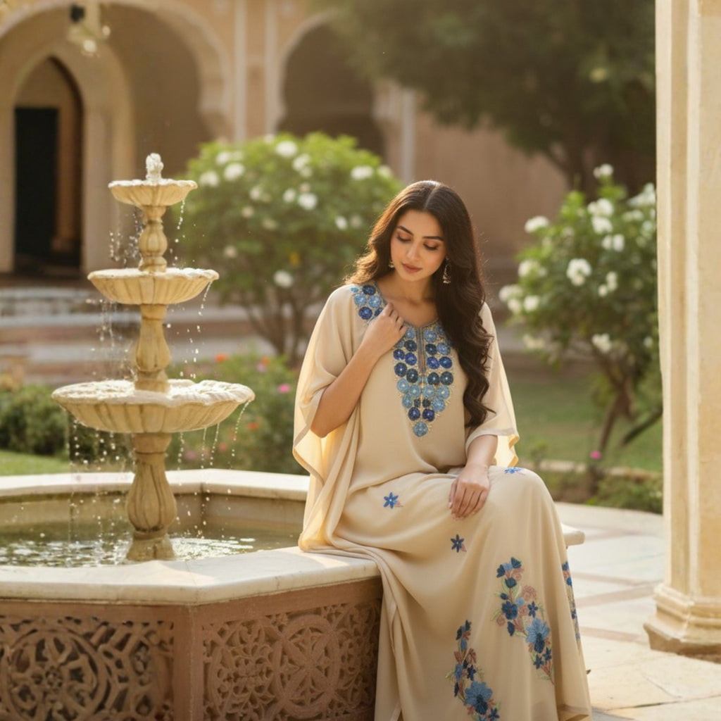 Raqs-e-Noor Kaftan Collection