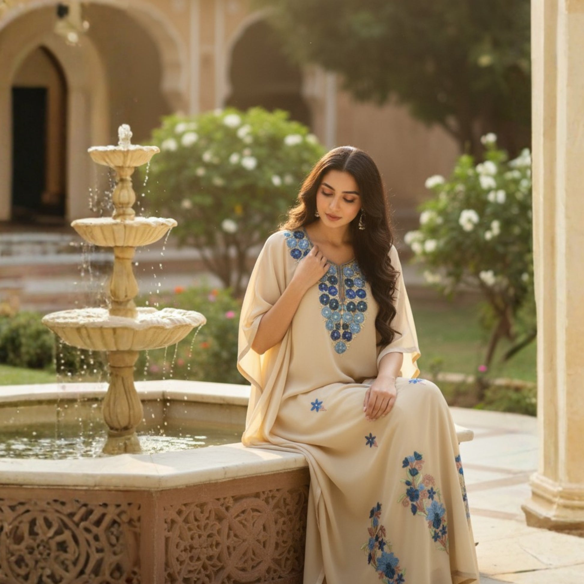 Raqs-e-Noor Kaftan Collection