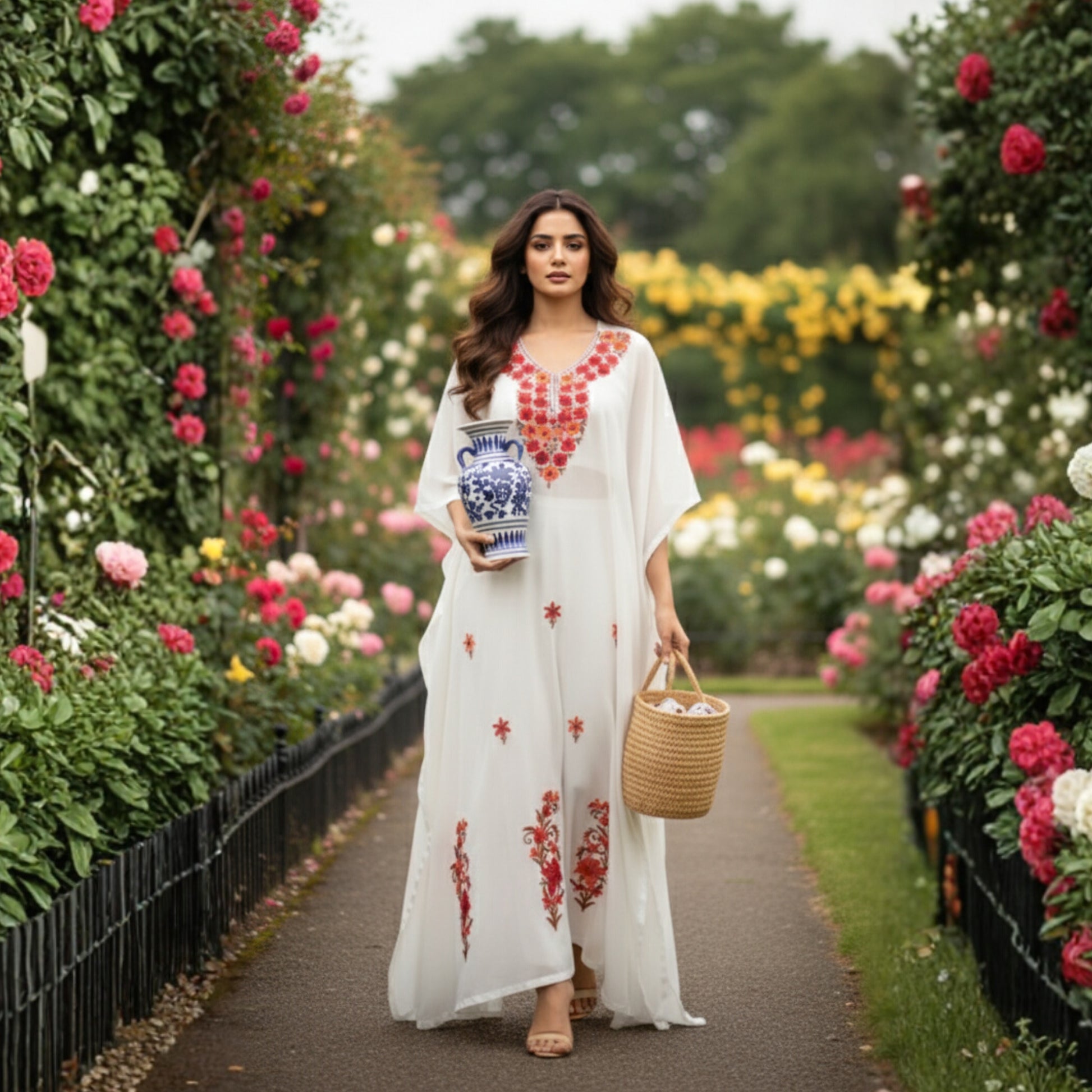 Raqs-e-Noor Kaftan Collection