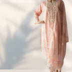 Husnara Georgette with Exclusive Zari Dress