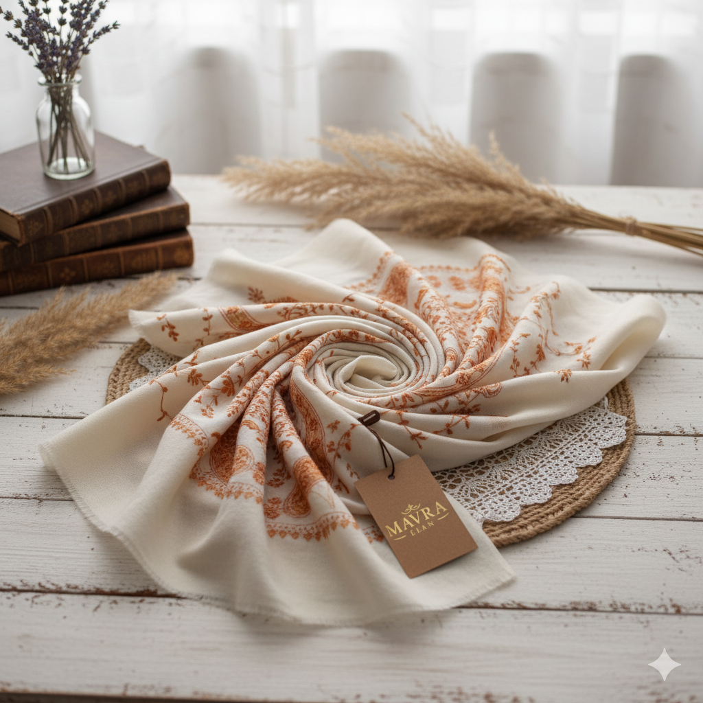 Aari Embroidery (Hook Work) Kashmiri Shawal