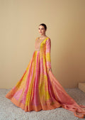 Gulkayra Designer Real Muslin Digital Print Gown with Dupatta
