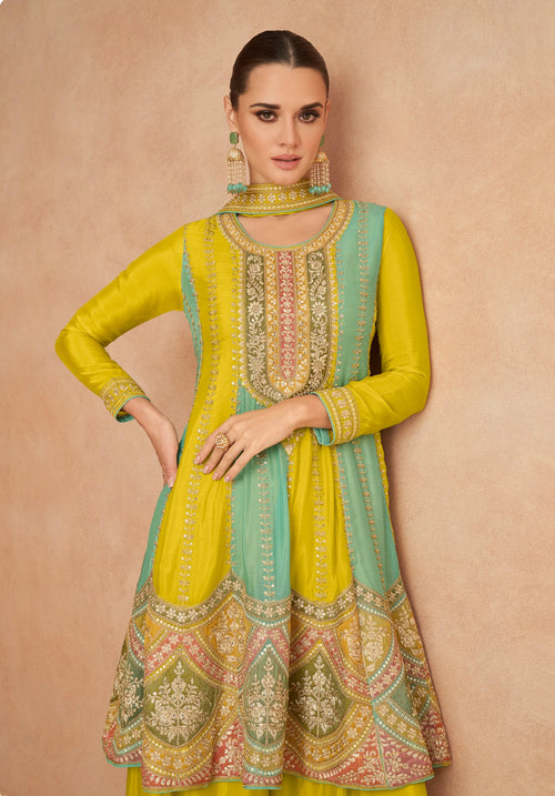 gulkayra designer guzarish real chinnon party wear salwar suits