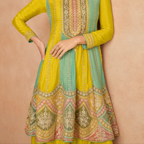gulkayra designer guzarish real chinnon party wear salwar suits