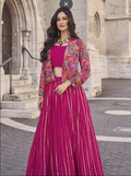Luxe Embroidered Gown with Floral Jacket