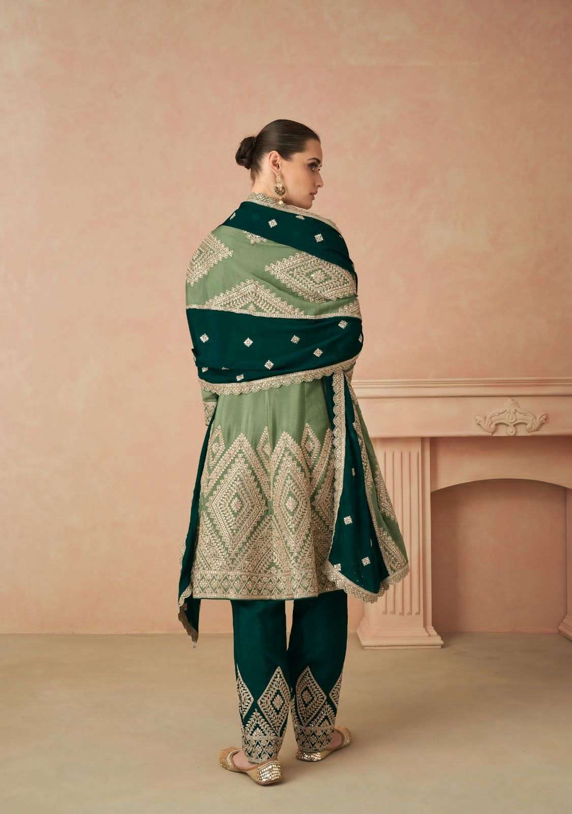 gulkayra designer guzarish real chinnon party wear salwar suits