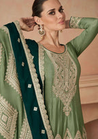 gulkayra designer guzarish real chinnon party wear salwar suits
