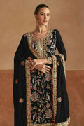 Gulkayra LAHZA Real Chinon Suit with Embroidery Work