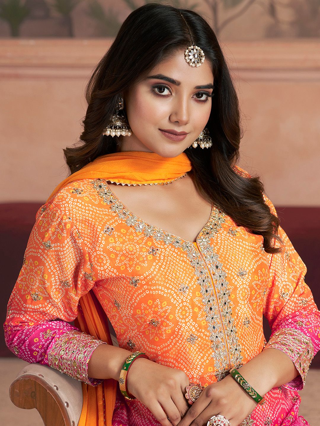 Gulzar Rangeela Printed&nbsp;Readymade Sharara