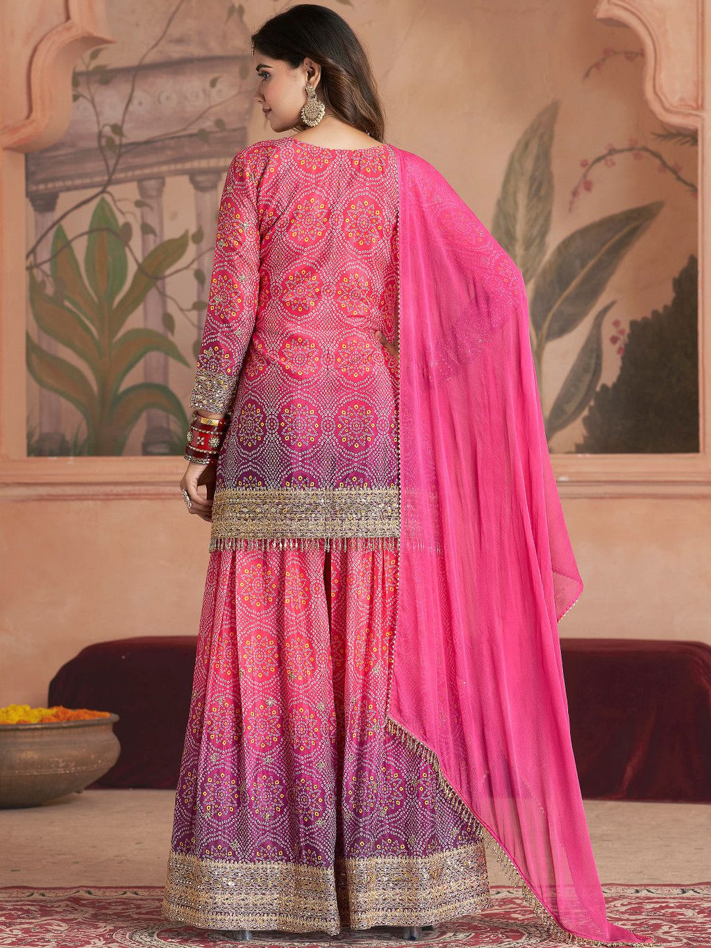 Gulzar Rangeela Printed&nbsp;Readymade Sharara