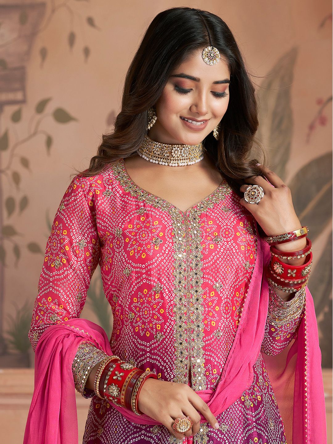 Gulzar Rangeela Printed&nbsp;Readymade Sharara